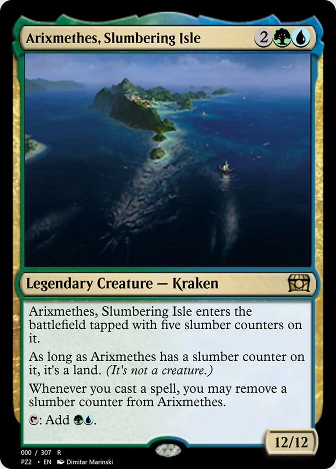 Arixmethes, Slumbering Isle