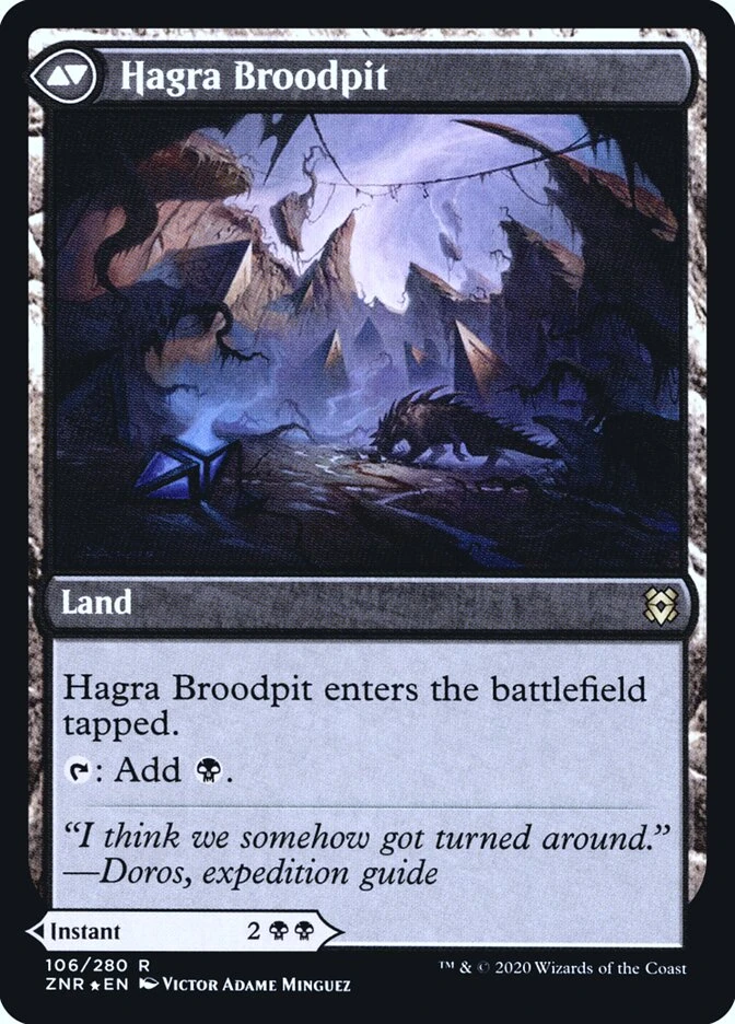 Hagra Mauling // Hagra Broodpit — other side