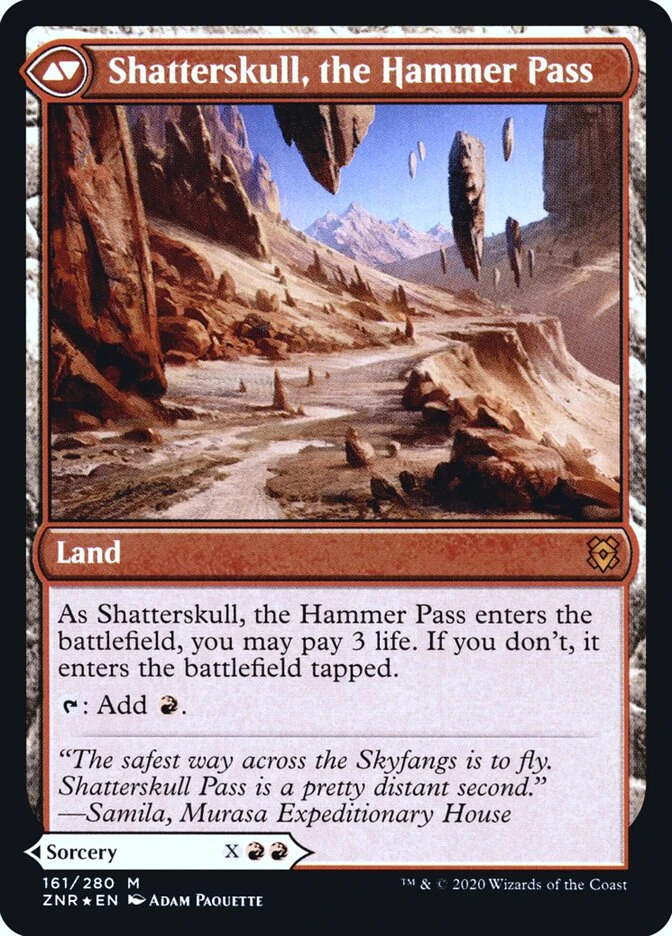 Shatterskull Smashing // Shatterskull, the Hammer Pass — other side