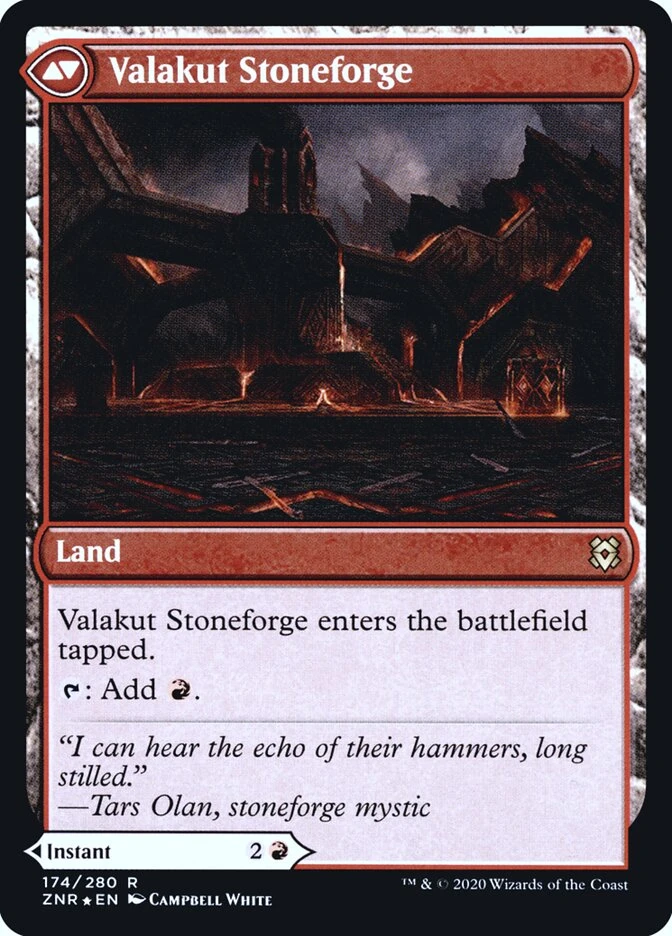 Valakut Awakening // Valakut Stoneforge — other side