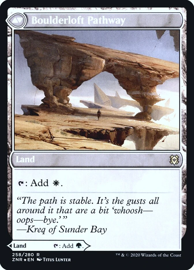 Branchloft Pathway // Boulderloft Pathway — other side