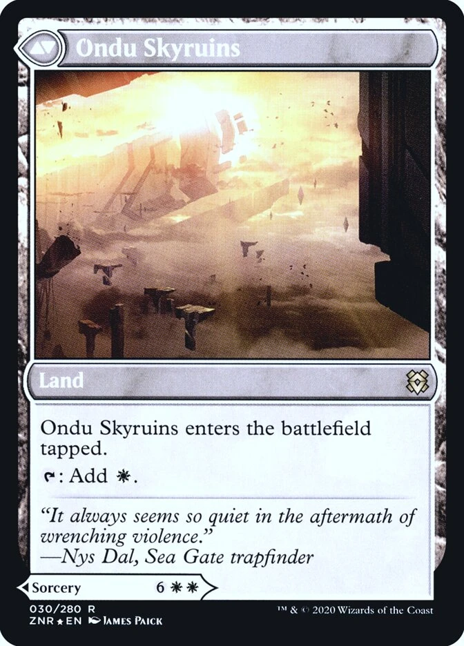 Ondu Inversion // Ondu Skyruins — other side