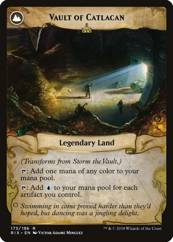 Storm the Vault // Vault of Catlacan — other side