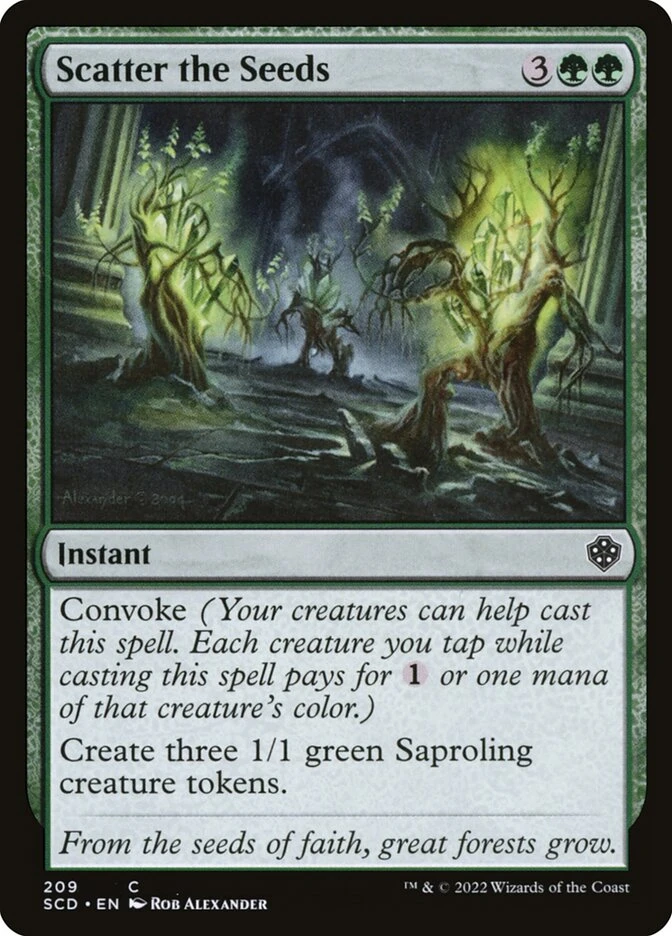 Scatter the Seeds