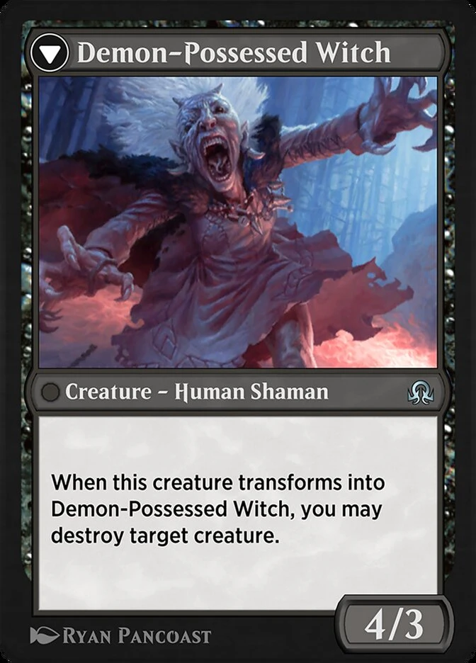 Kindly Stranger // Demon-Possessed Witch — other side