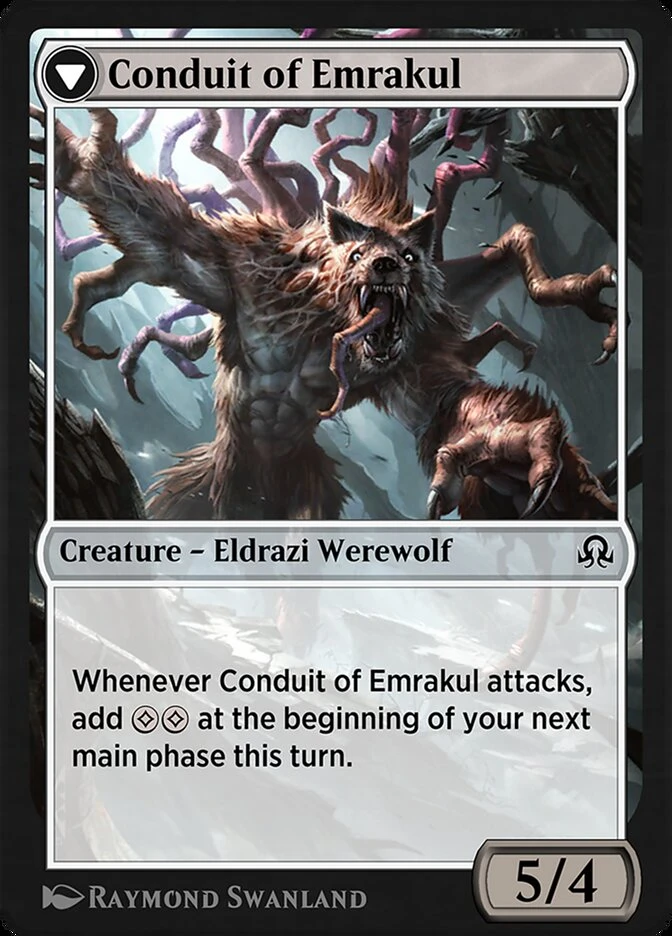 Conduit of Storms // Conduit of Emrakul — other side