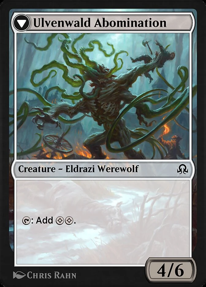 Ulvenwald Captive // Ulvenwald Abomination — other side