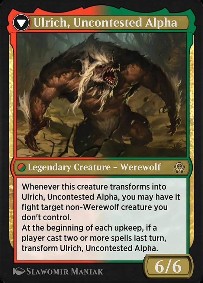 Ulrich of the Krallenhorde // Ulrich, Uncontested Alpha — other side