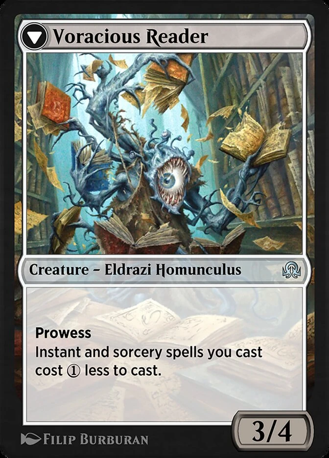 Curious Homunculus // Voracious Reader — other side