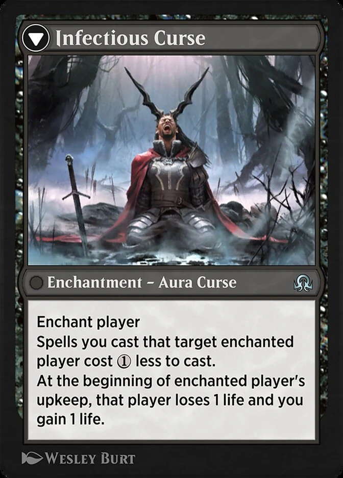 Accursed Witch // Infectious Curse — other side