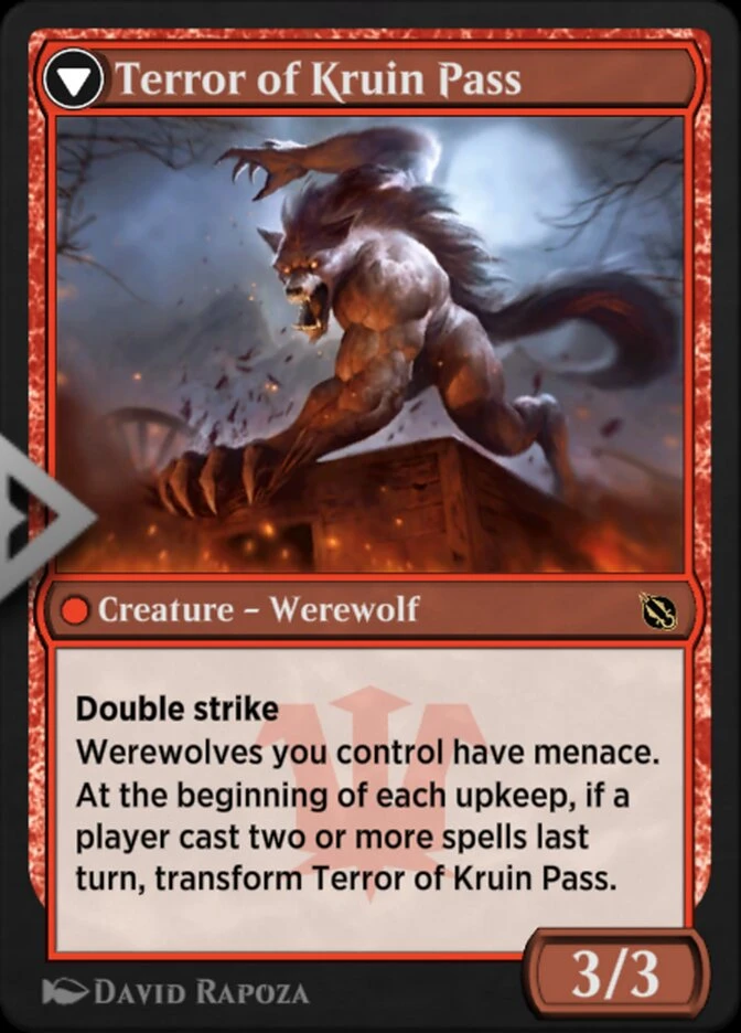 Kruin Outlaw // Terror of Kruin Pass — other side