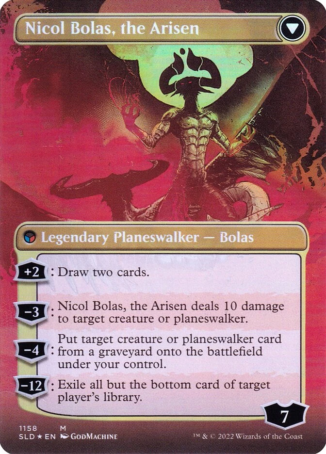 Nicol Bolas, the Ravager // Nicol Bolas, the Arisen — other side