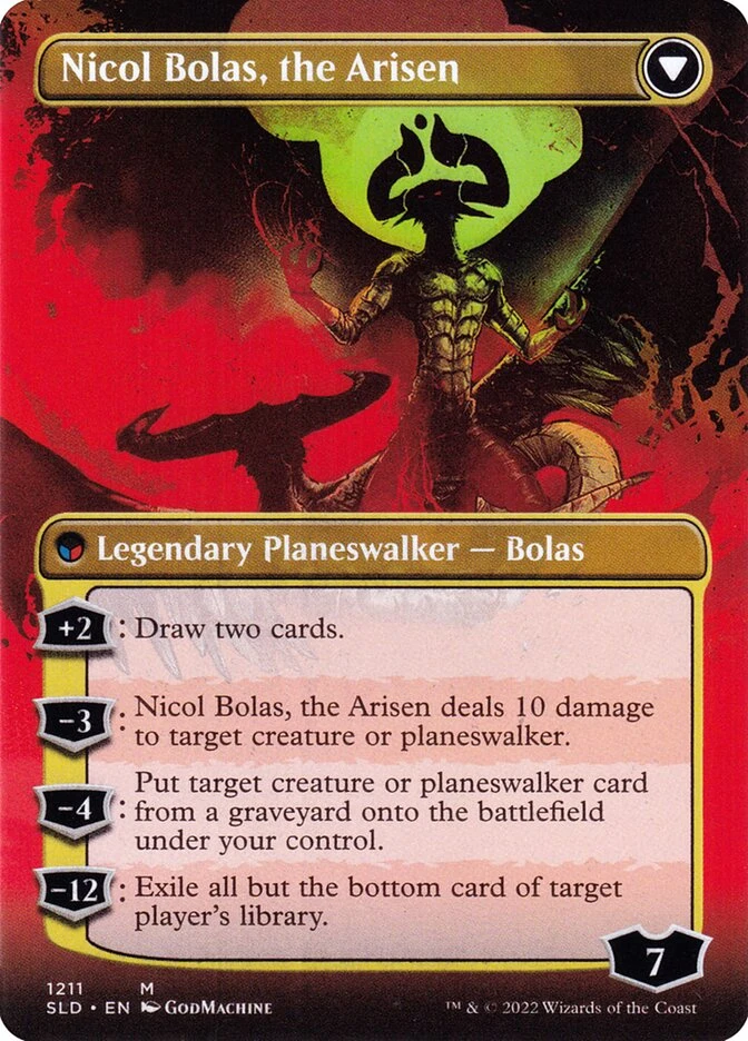Nicol Bolas, the Ravager // Nicol Bolas, the Arisen — other side
