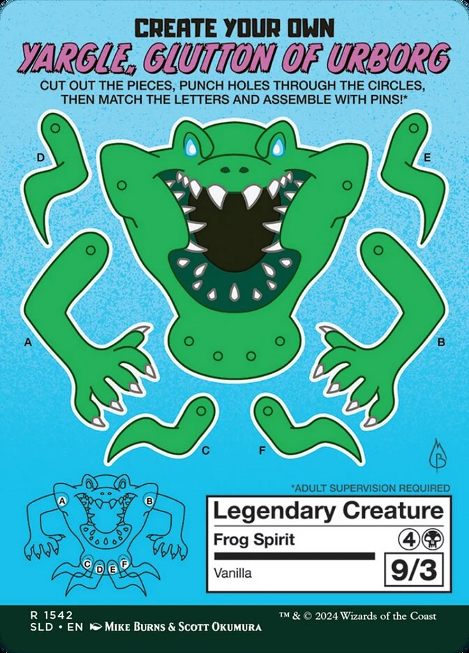Yargle, Glutton of Urborg // Yargle, Glutton of Urborg — other side