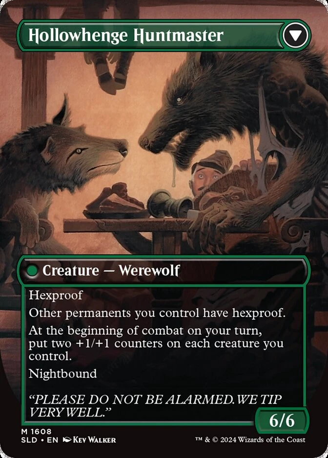 Avabruck Caretaker // Hollowhenge Huntmaster — other side