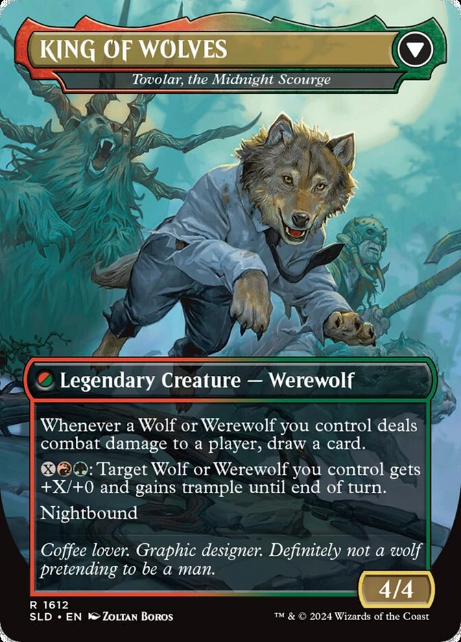 Tovolar, Dire Overlord // Tovolar, the Midnight Scourge — other side