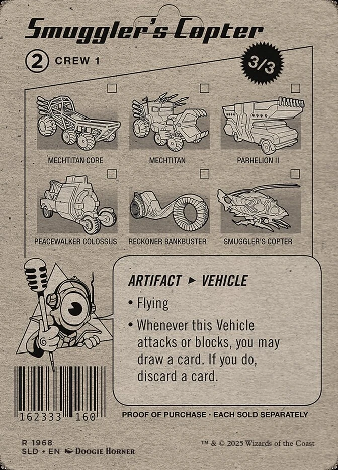 Smuggler's Copter // Smuggler's Copter — other side