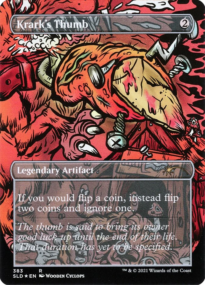 Krark's Thumb // Krark's Thumb — other side