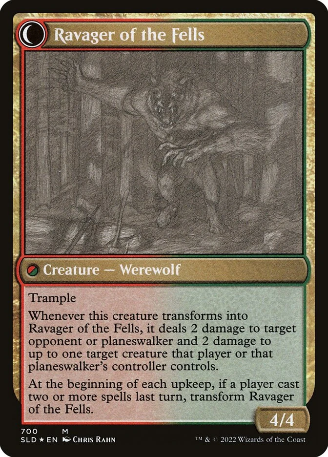 Huntmaster of the Fells // Ravager of the Fells — other side