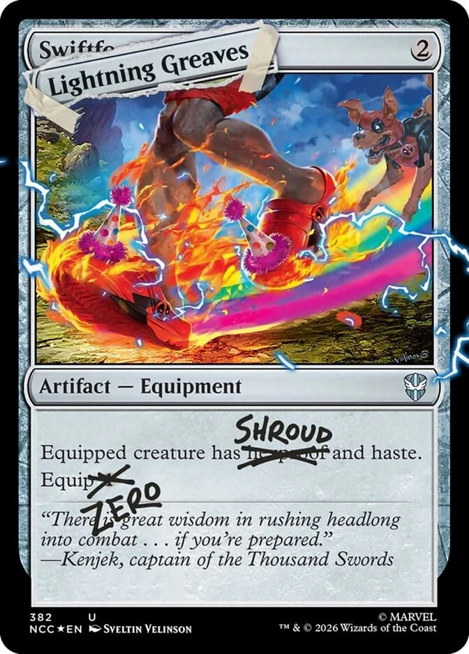 Lightning Greaves