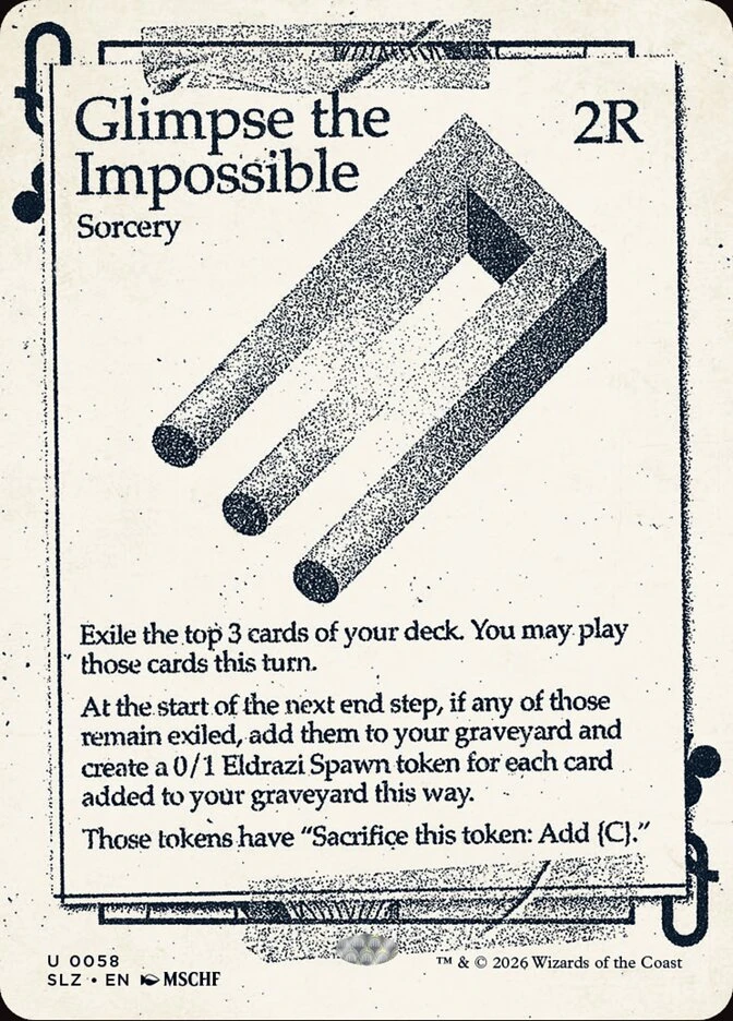 Glimpse the Impossible