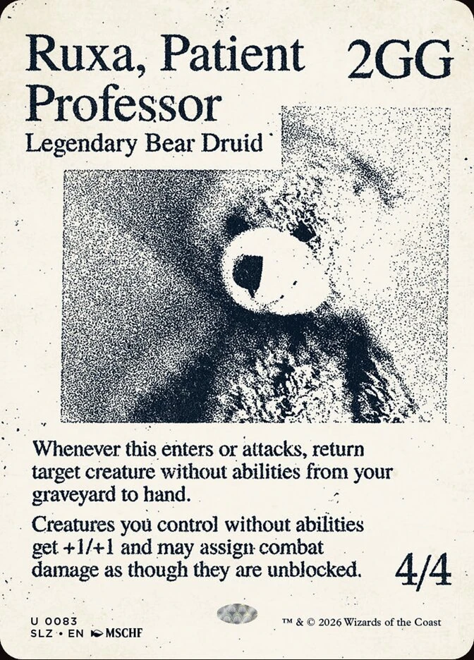 Ruxa, Patient Professor