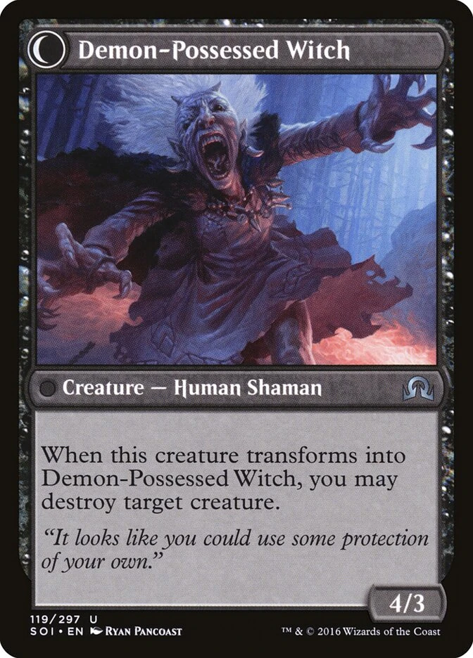 Kindly Stranger // Demon-Possessed Witch — other side