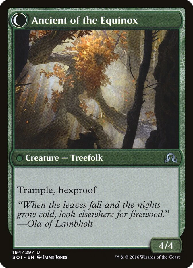 Autumnal Gloom // Ancient of the Equinox — other side
