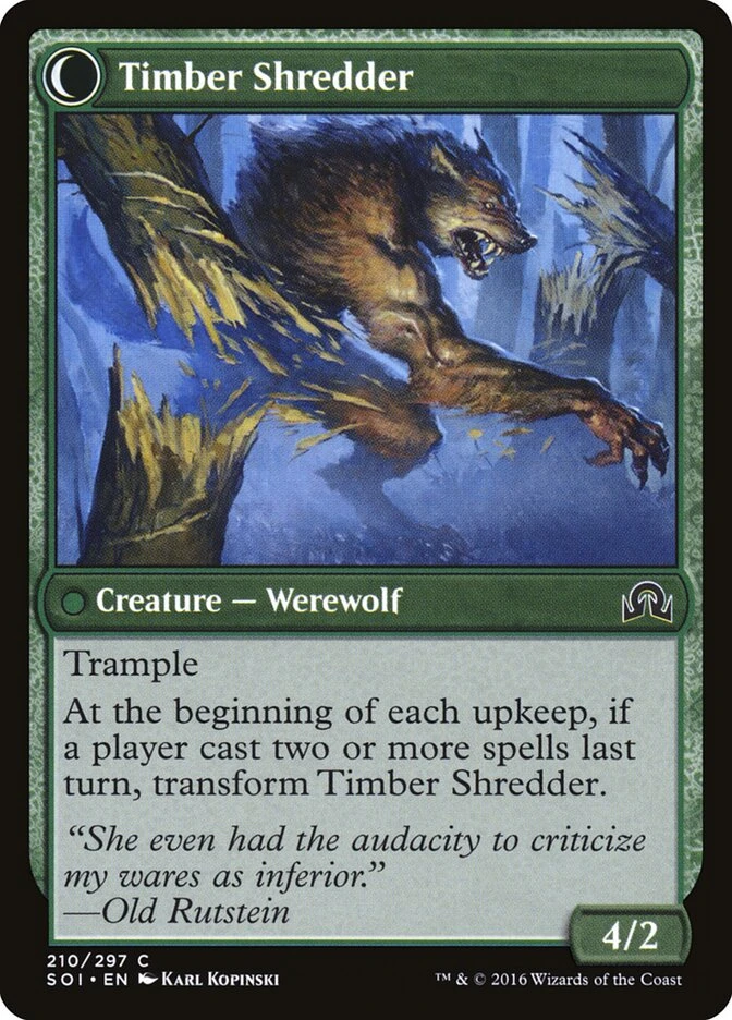 Hinterland Logger // Timber Shredder — other side
