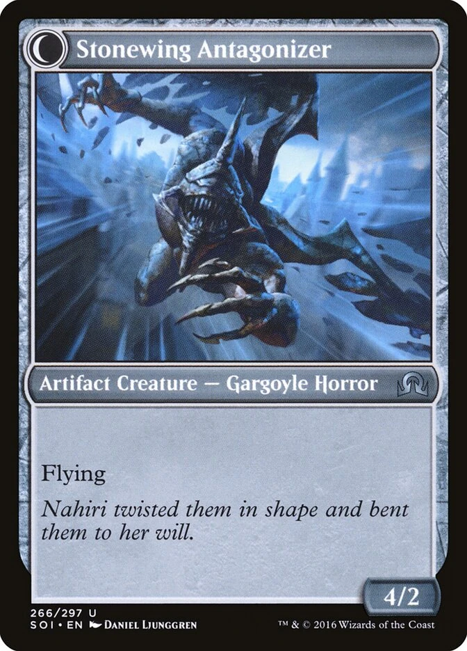 Thraben Gargoyle // Stonewing Antagonizer — other side