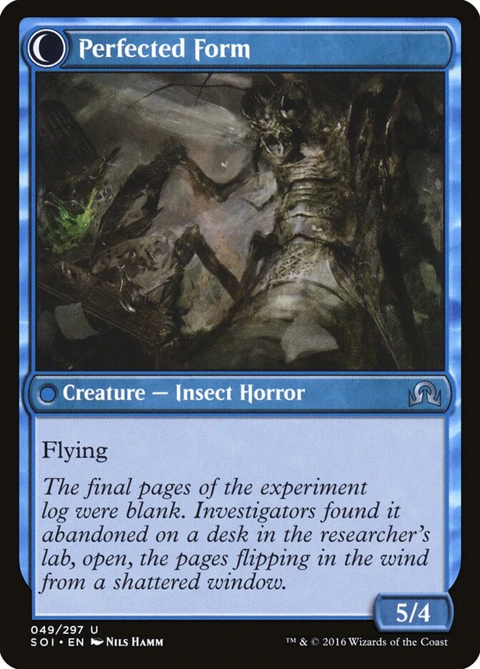 Aberrant Researcher // Perfected Form — other side