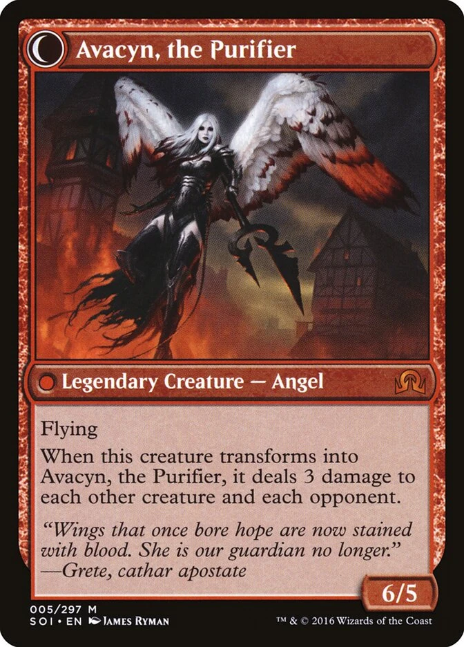 Archangel Avacyn // Avacyn, the Purifier — other side