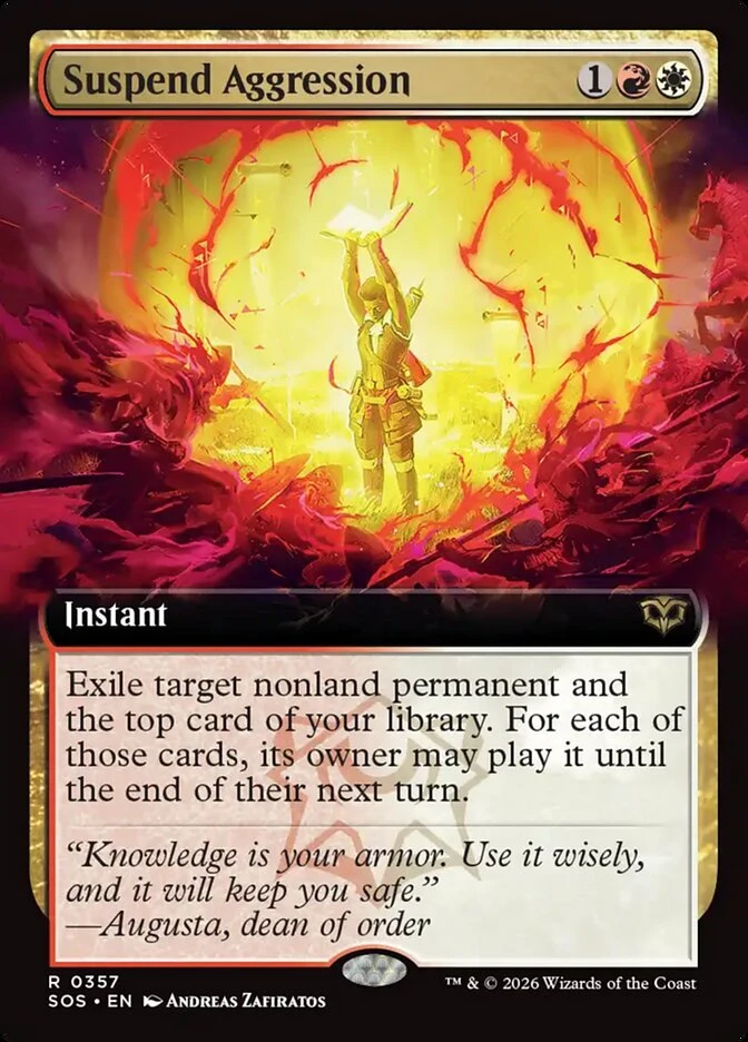 Suspend Aggression