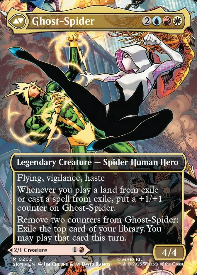 Gwen Stacy // Ghost-Spider — other side