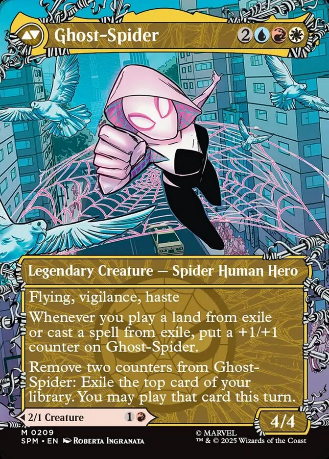 Gwen Stacy // Ghost-Spider — other side