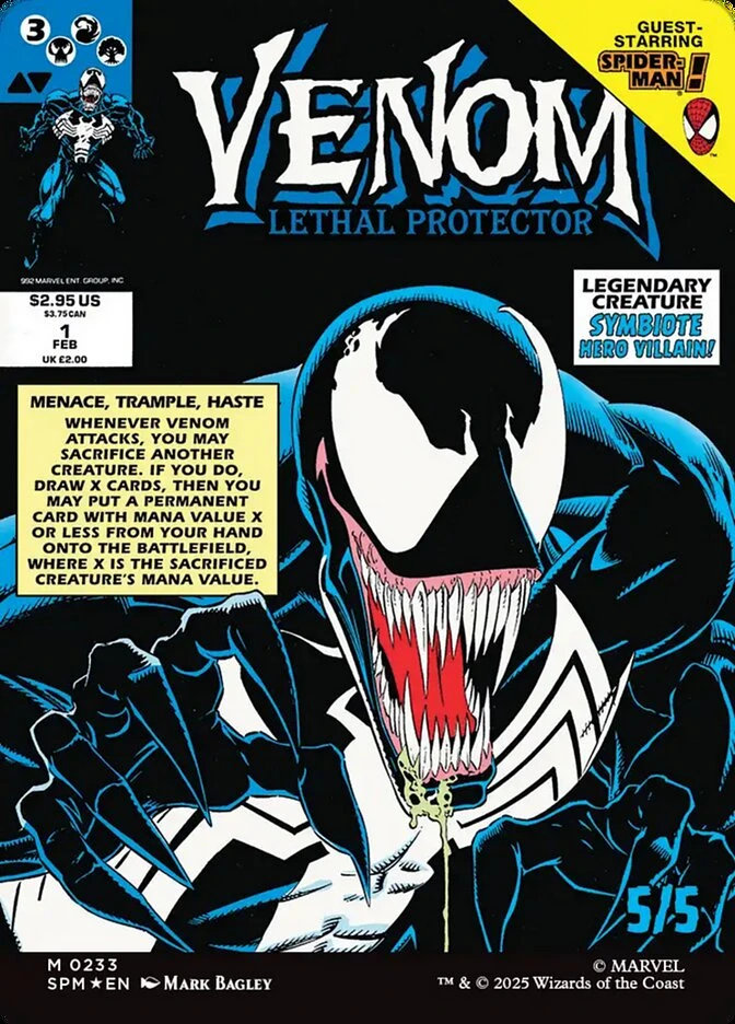 Eddie Brock // Venom, Lethal Protector — other side