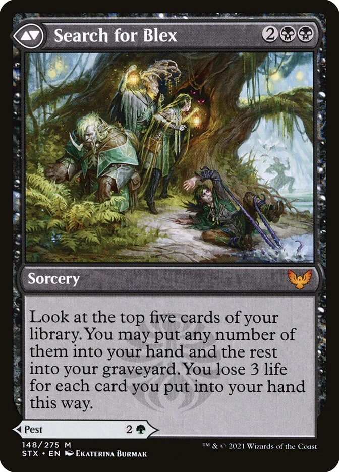 Blex, Vexing Pest // Search for Blex — other side
