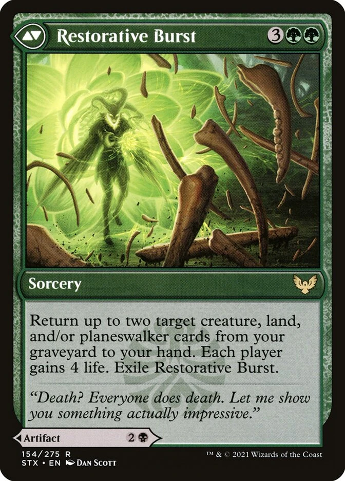 Pestilent Cauldron // Restorative Burst — other side