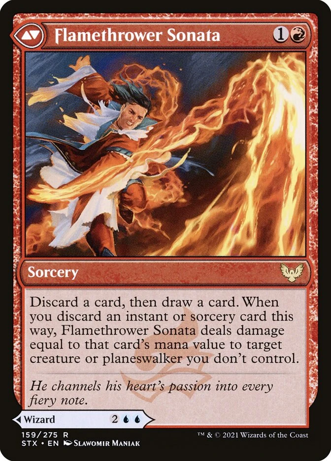 Torrent Sculptor // Flamethrower Sonata — other side