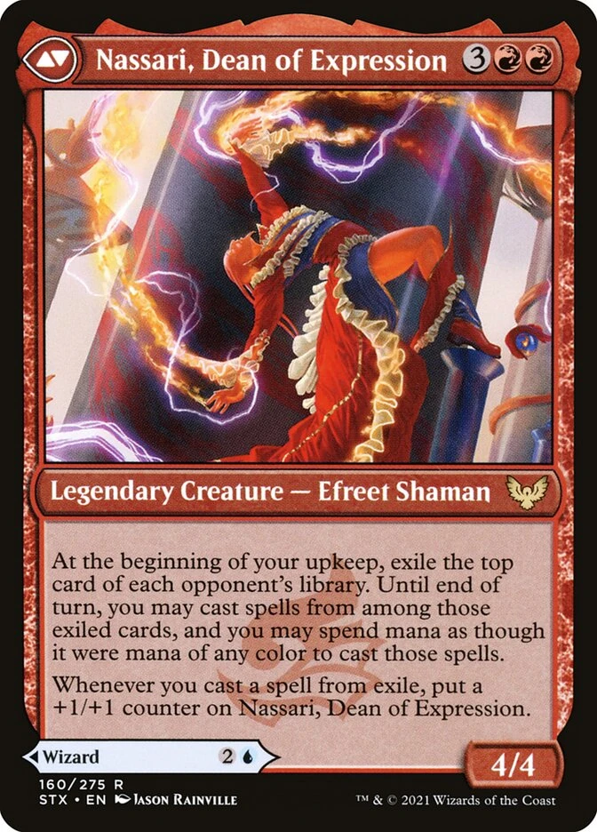 Uvilda, Dean of Perfection // Nassari, Dean of Expression — other side