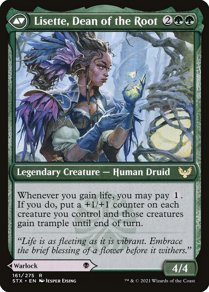Valentin, Dean of the Vein // Lisette, Dean of the Root — other side