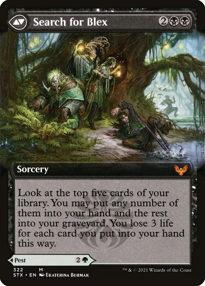Blex, Vexing Pest // Search for Blex — other side