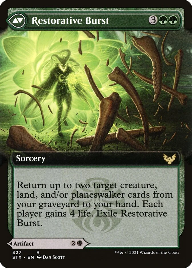Pestilent Cauldron // Restorative Burst — other side