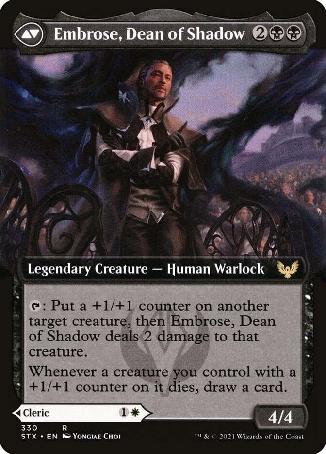 Shaile, Dean of Radiance // Embrose, Dean of Shadow — other side