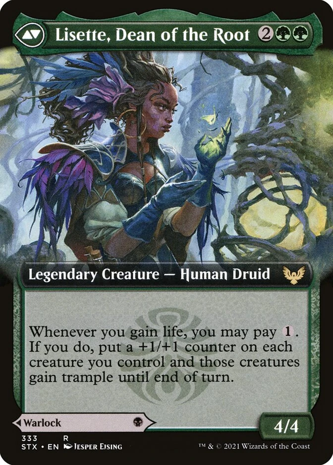 Valentin, Dean of the Vein // Lisette, Dean of the Root — other side