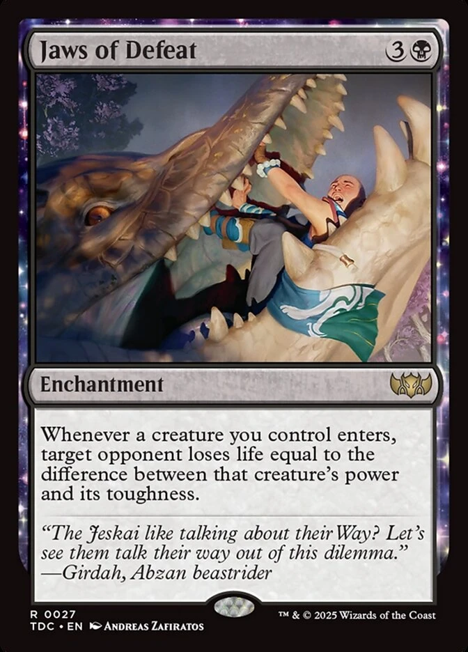 Jaws of Defeat
