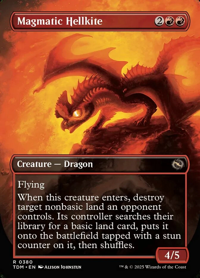 Magmatic Hellkite // Magmatic Hellkite — other side