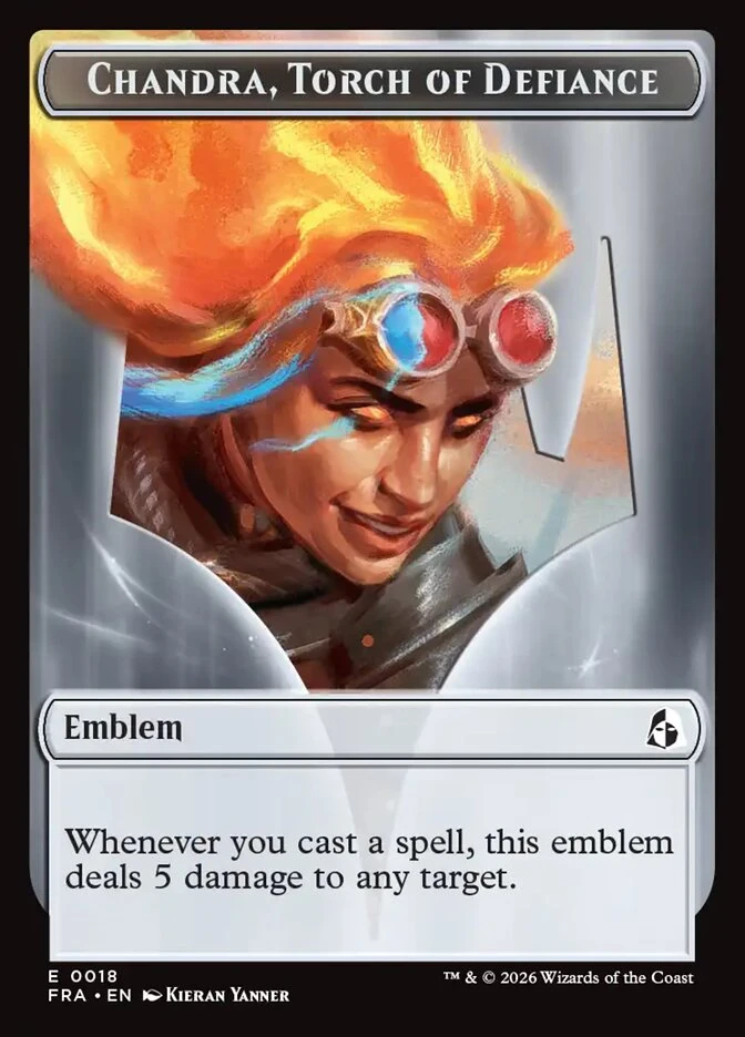 Chandra, Torch of Defiance Emblem
