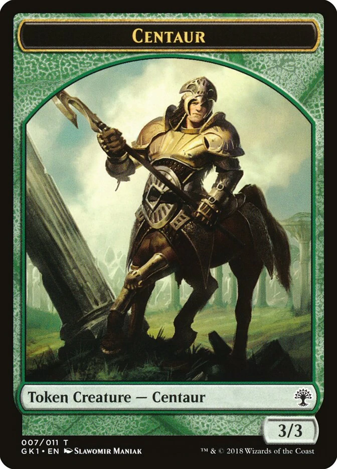 Elemental // Centaur — other side