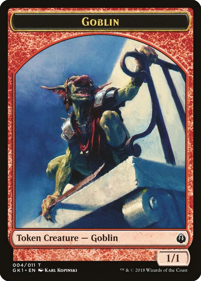 Weird // Goblin — other side